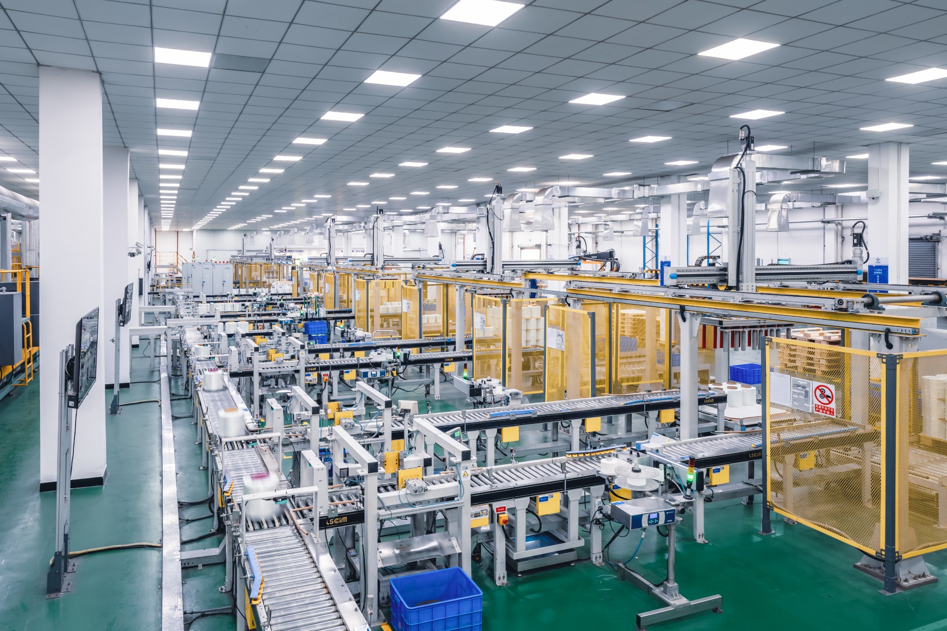 云天化玻纤智能生产线