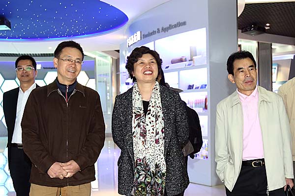 广西钦州市李绍兰副市长到集团拜访