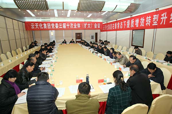 集团党委召开三届十次全体（扩大）会议