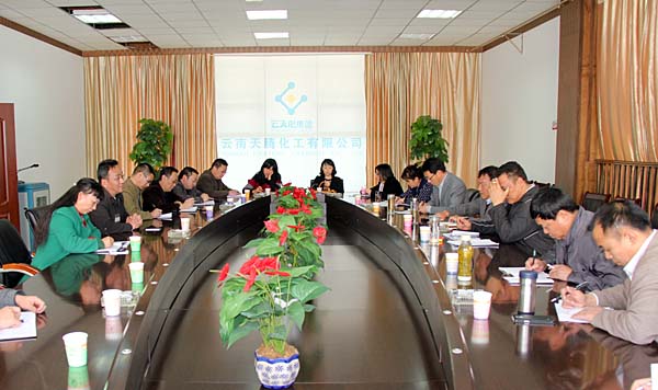 楚雄州左荣贵等领导走访云天化天腾化工