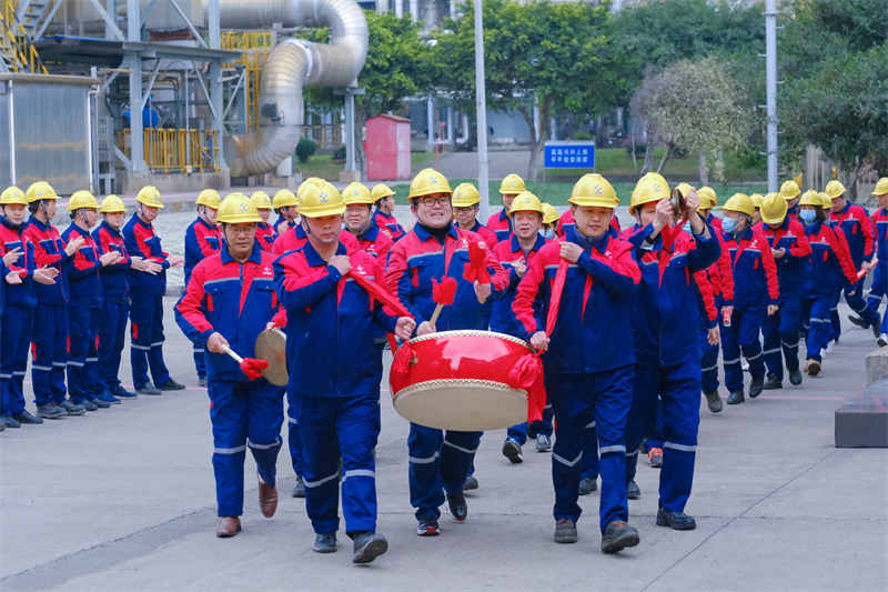 喜报！时隔13年水富云天化尿素装置再创“300天”