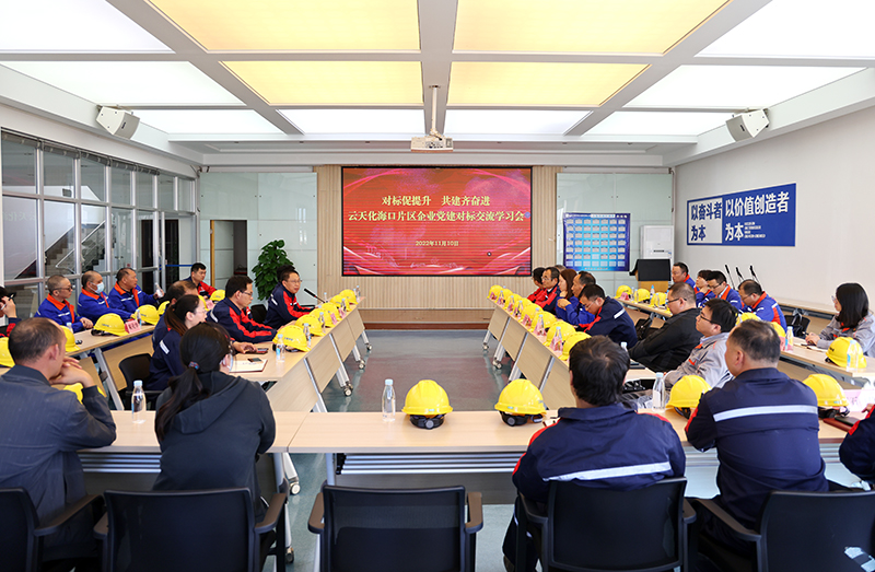 对标促提升 共建齐奋进 亚洲无码
海口片区企业开展党建对标交流学习